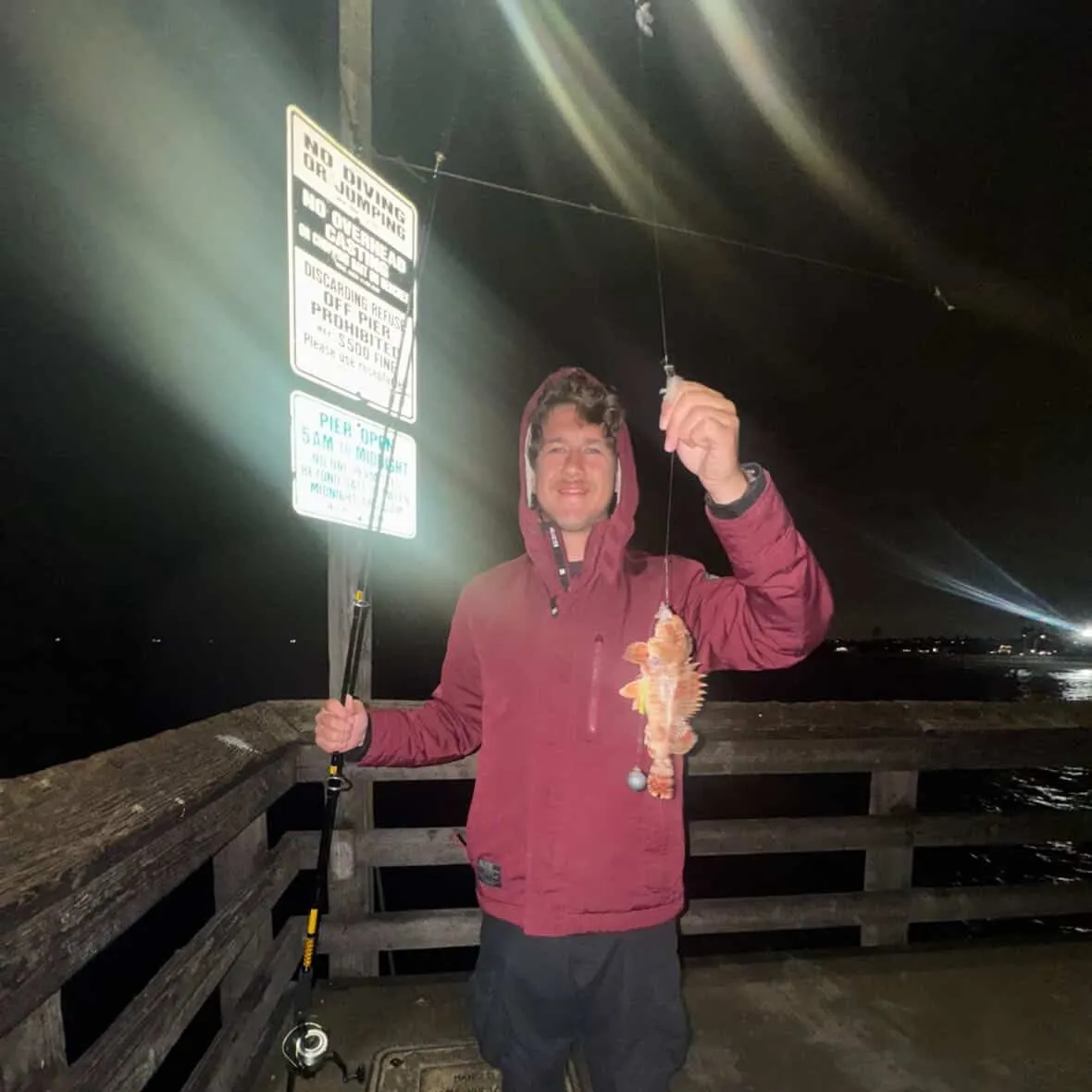 recently logged catches