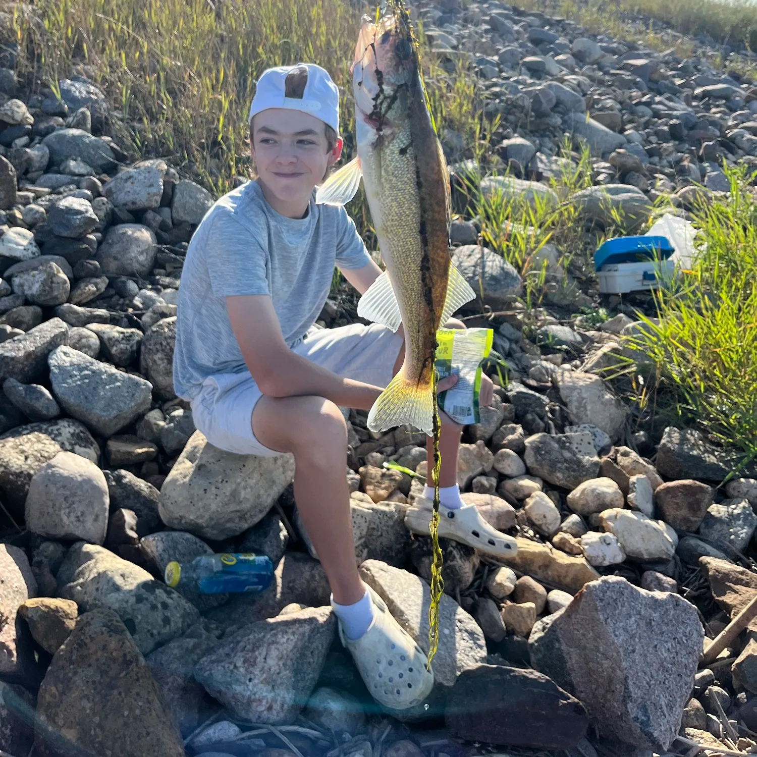 Walleye caught on Fishbrain