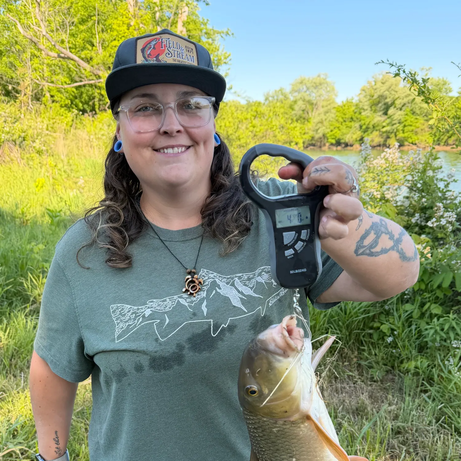 recently logged catches