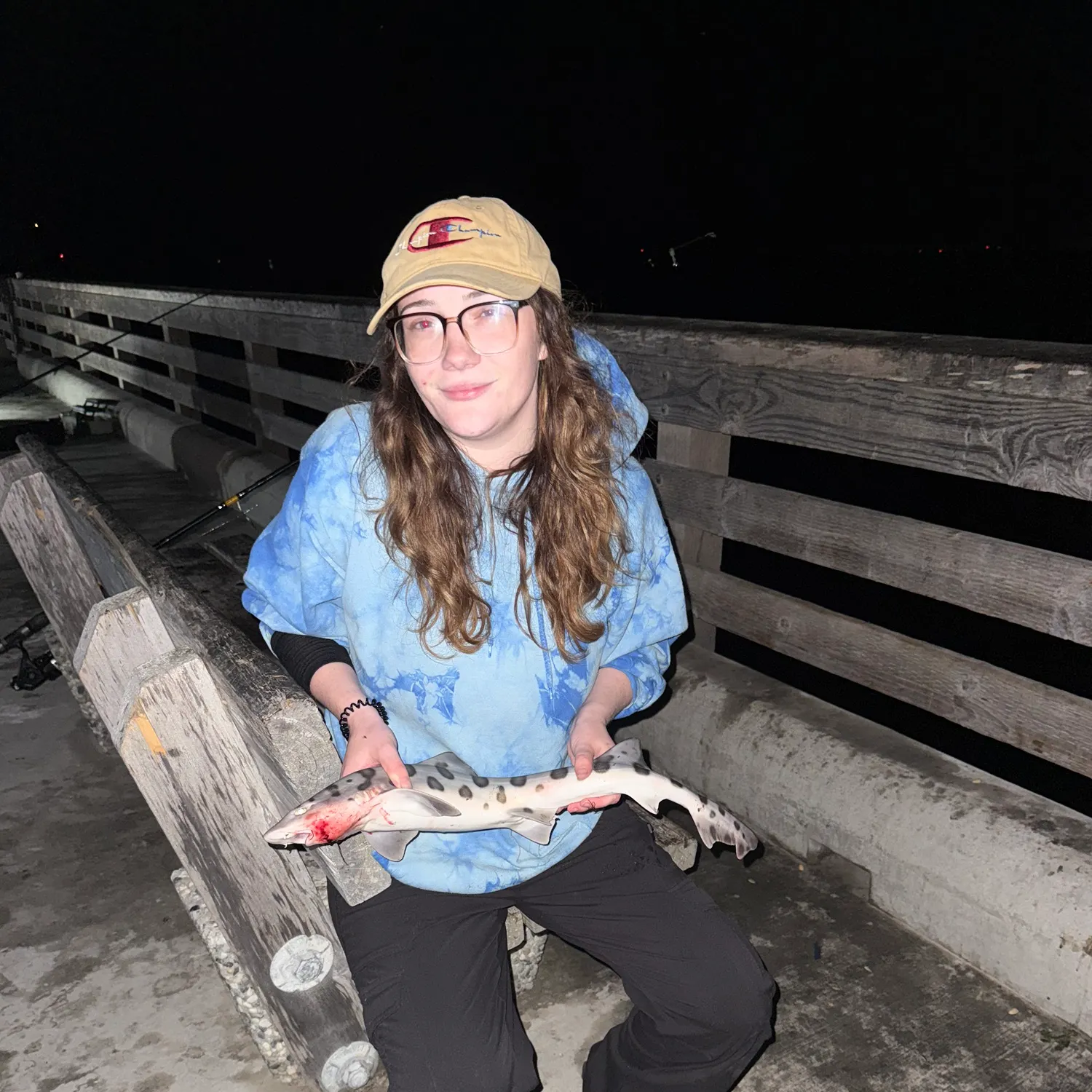 Leopard shark caught on Fishbrain