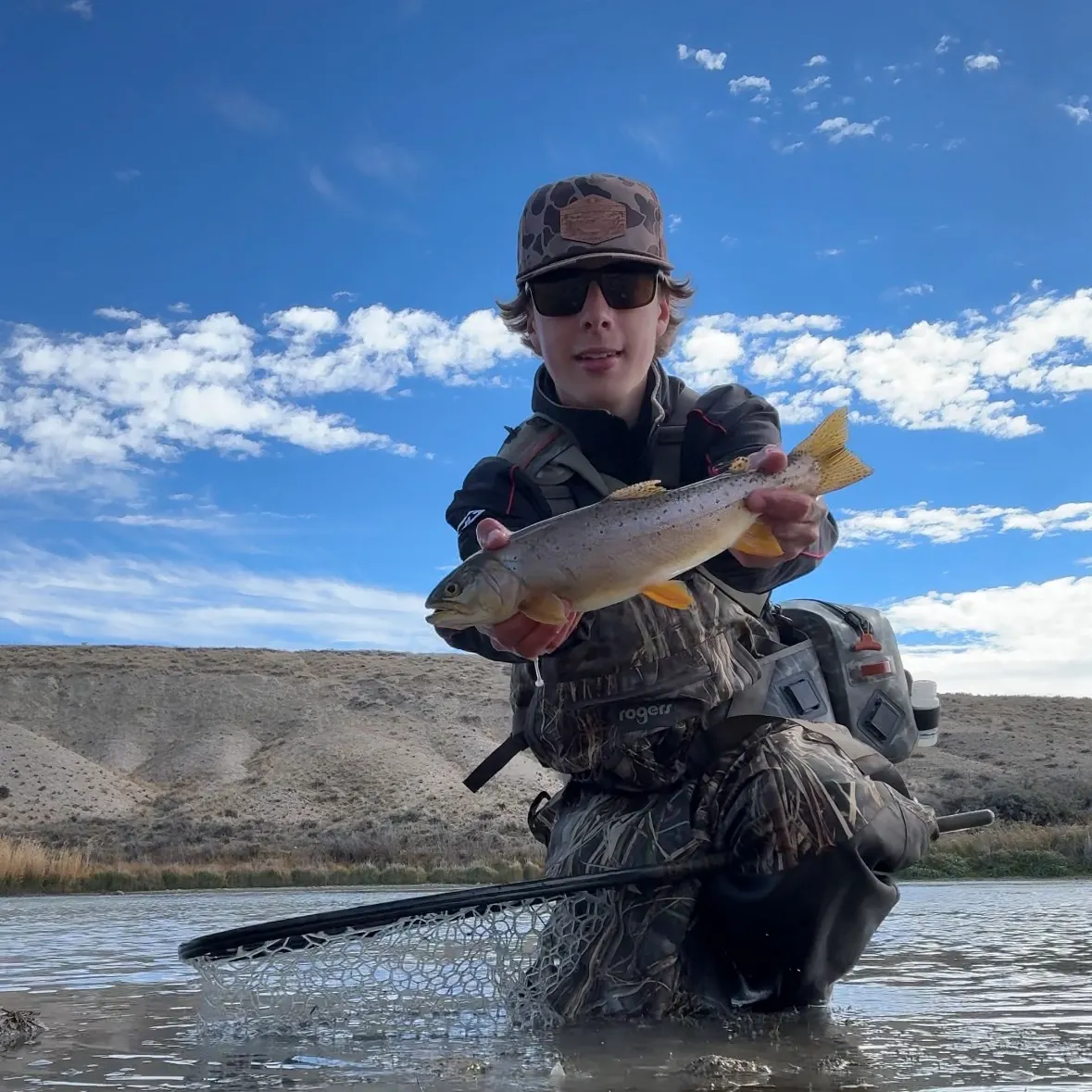 Cutthroat trout caught on Fishbrain