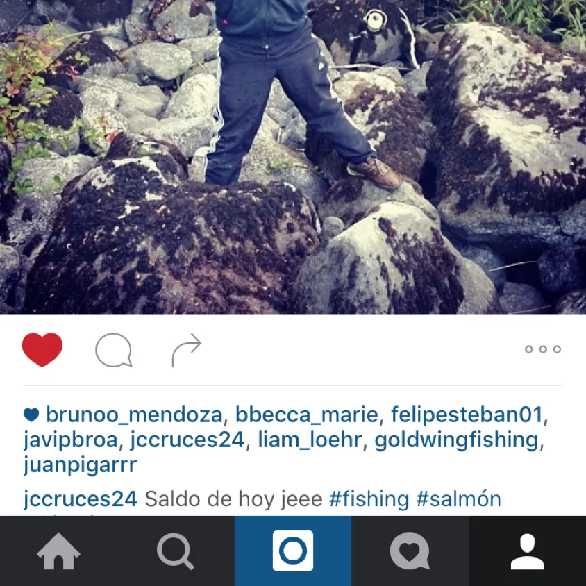 recently logged catches