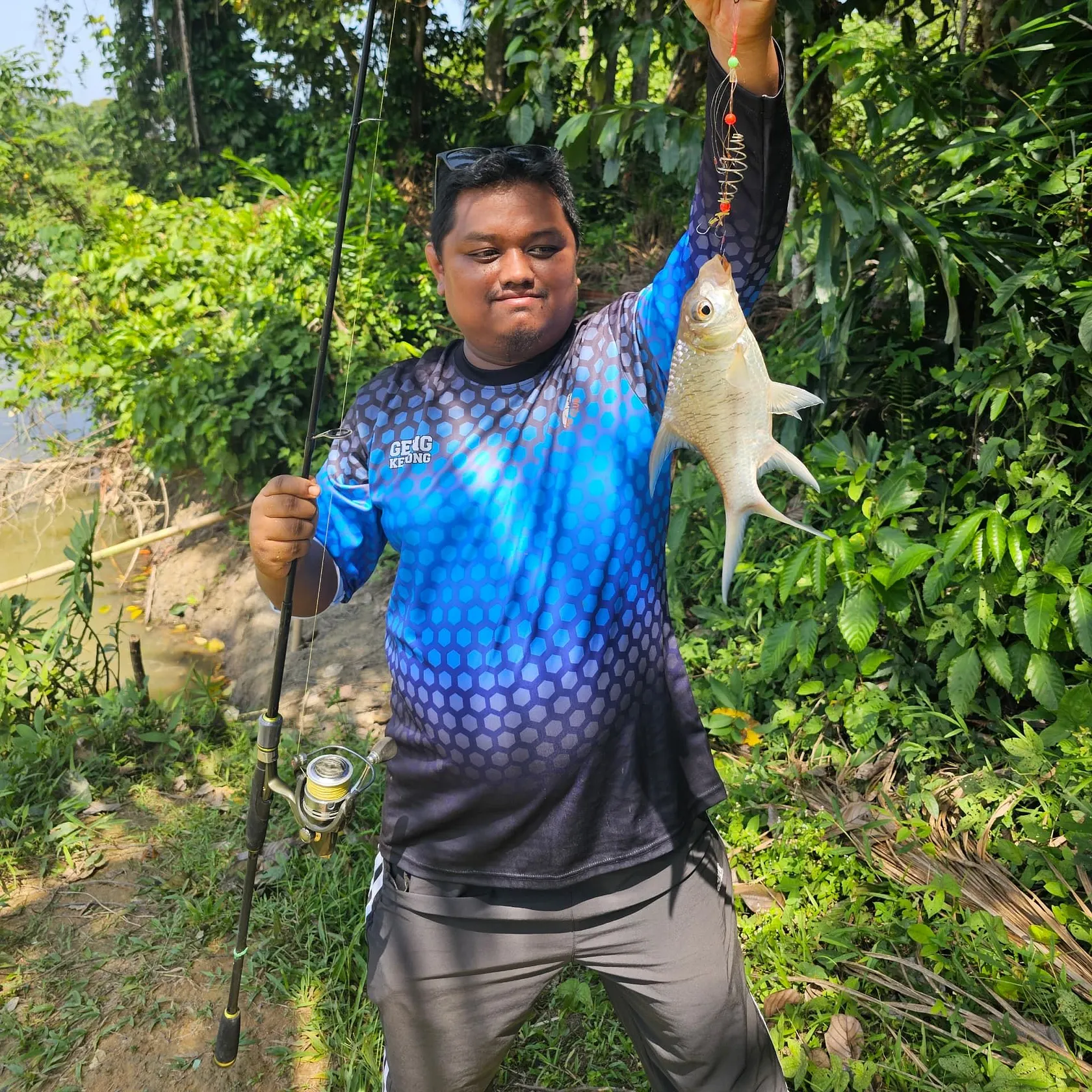 Java barb caught on Fishbrain