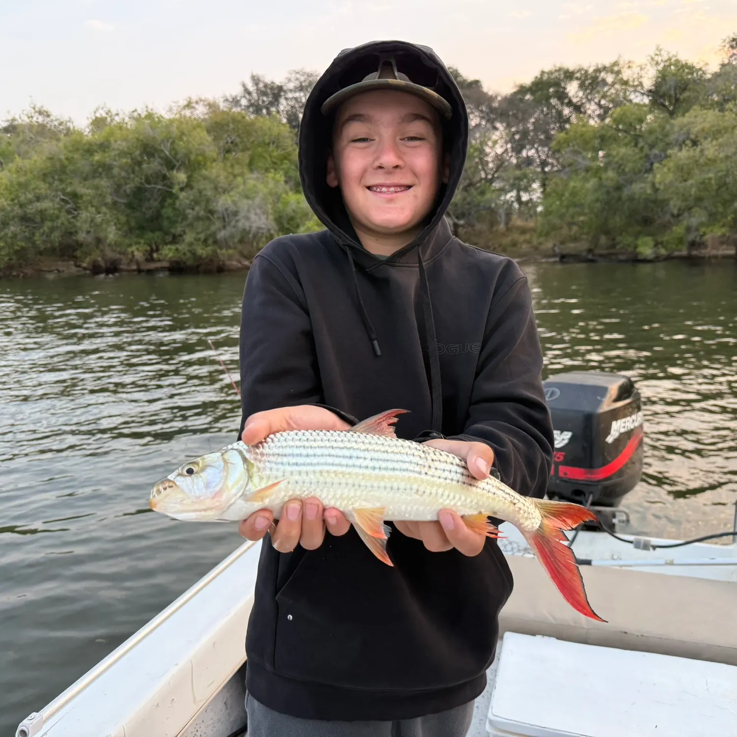 The most recent African tigerfish catches on Fishbrain