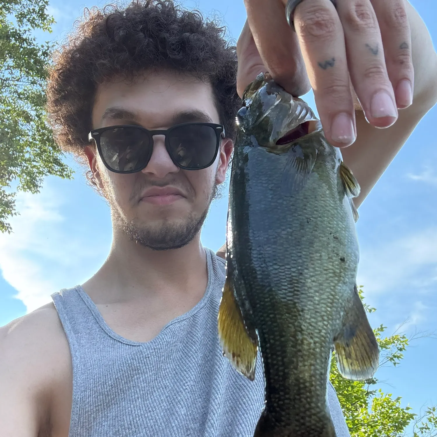 Smallmouth bass caught on Fishbrain