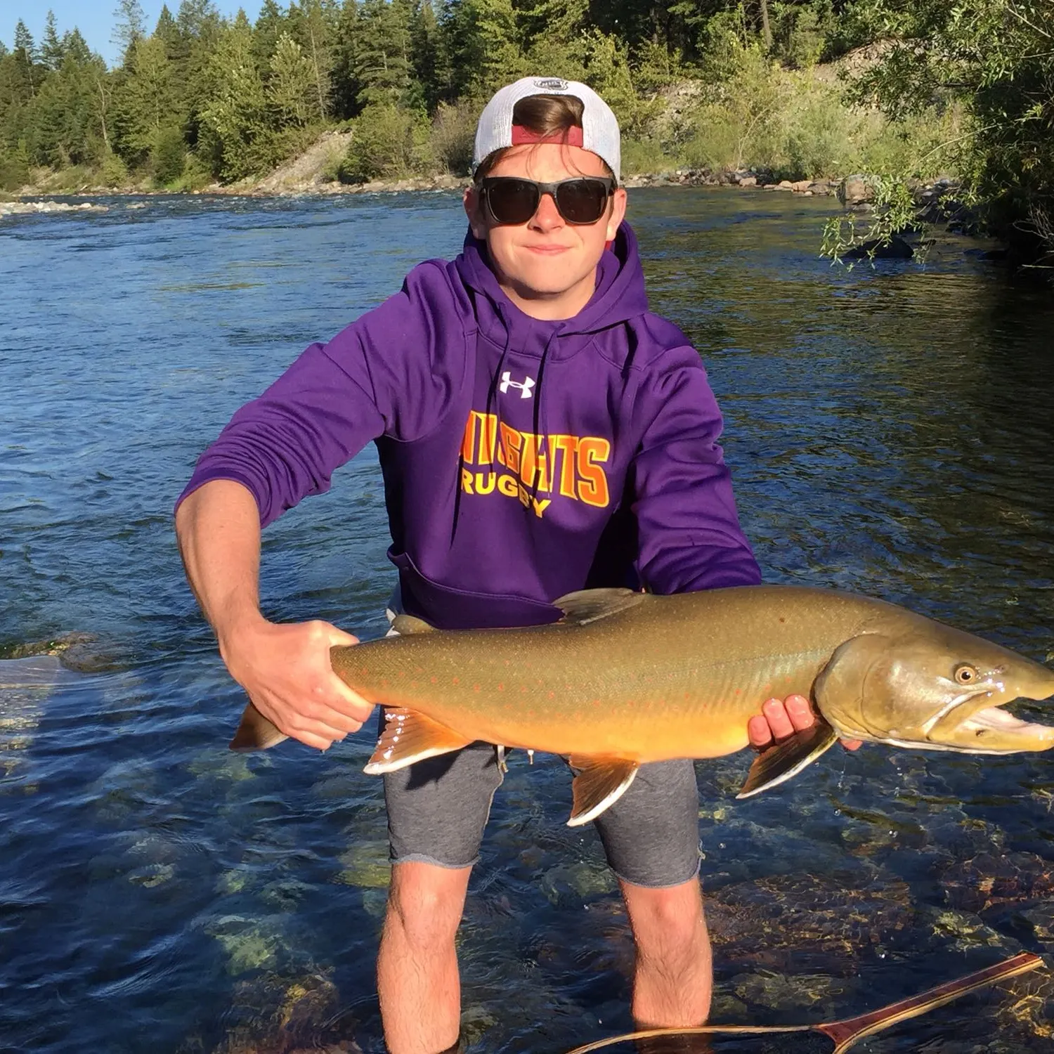 Bull trout caught on Fishbrain