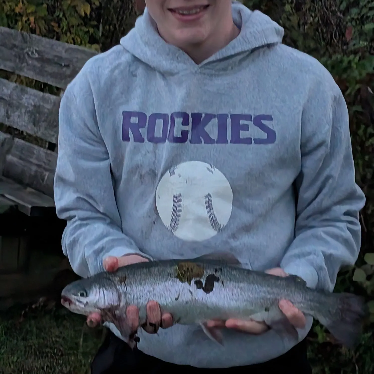 Rainbow trout caught on Fishbrain