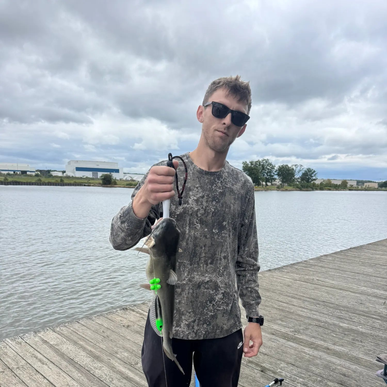 Channel catfish caught on Fishbrain