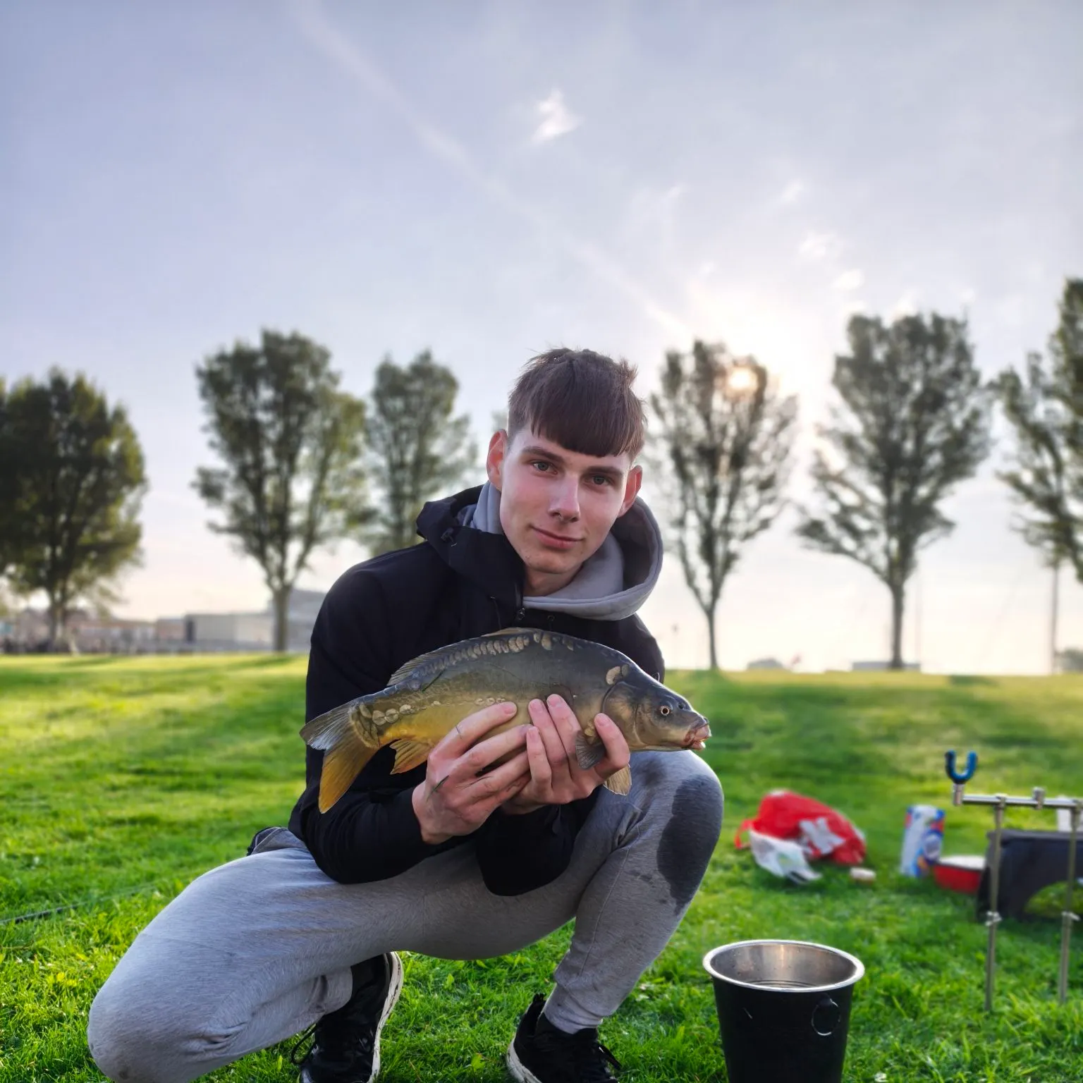 Mirror carp caught on Fishbrain