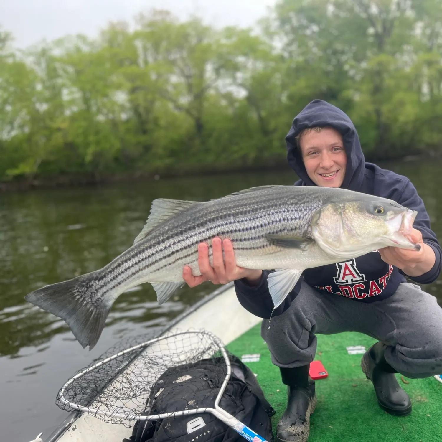 recently logged catches