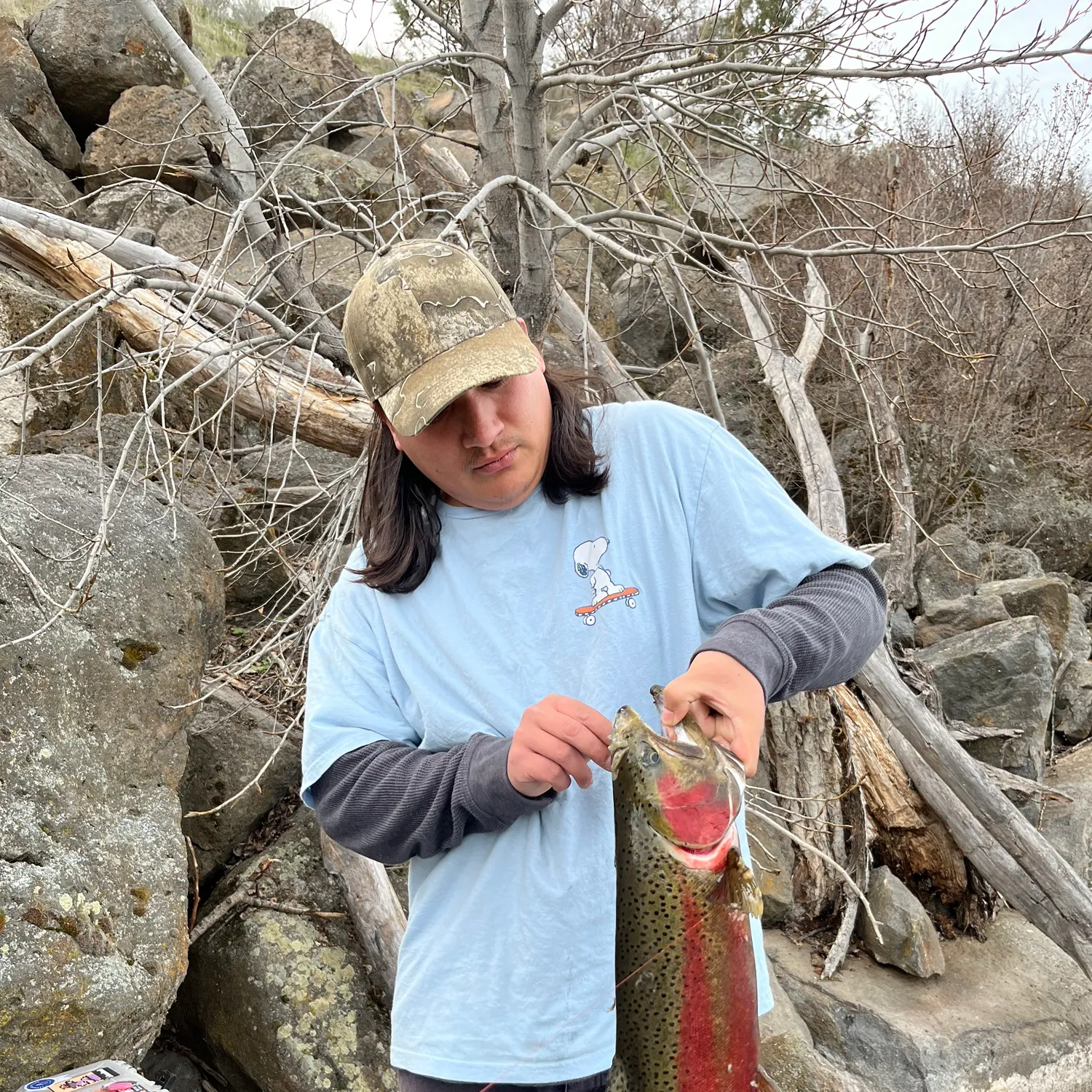 recently logged catches