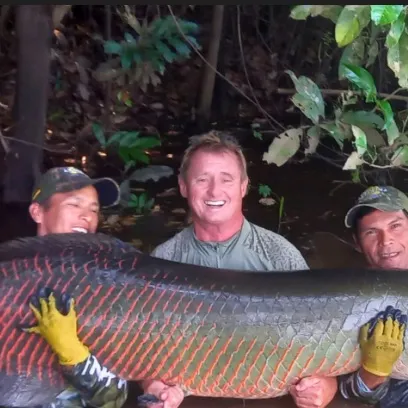 The most recent Arapaima catches on Fishbrain
