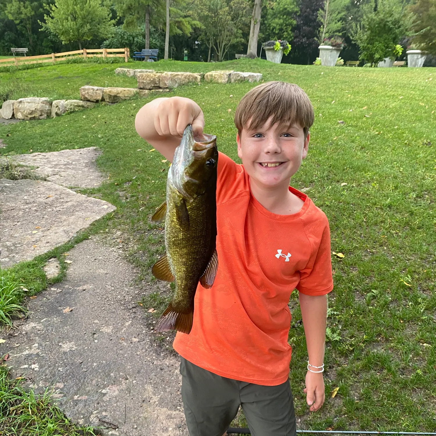 Smallmouth bass caught on Fishbrain