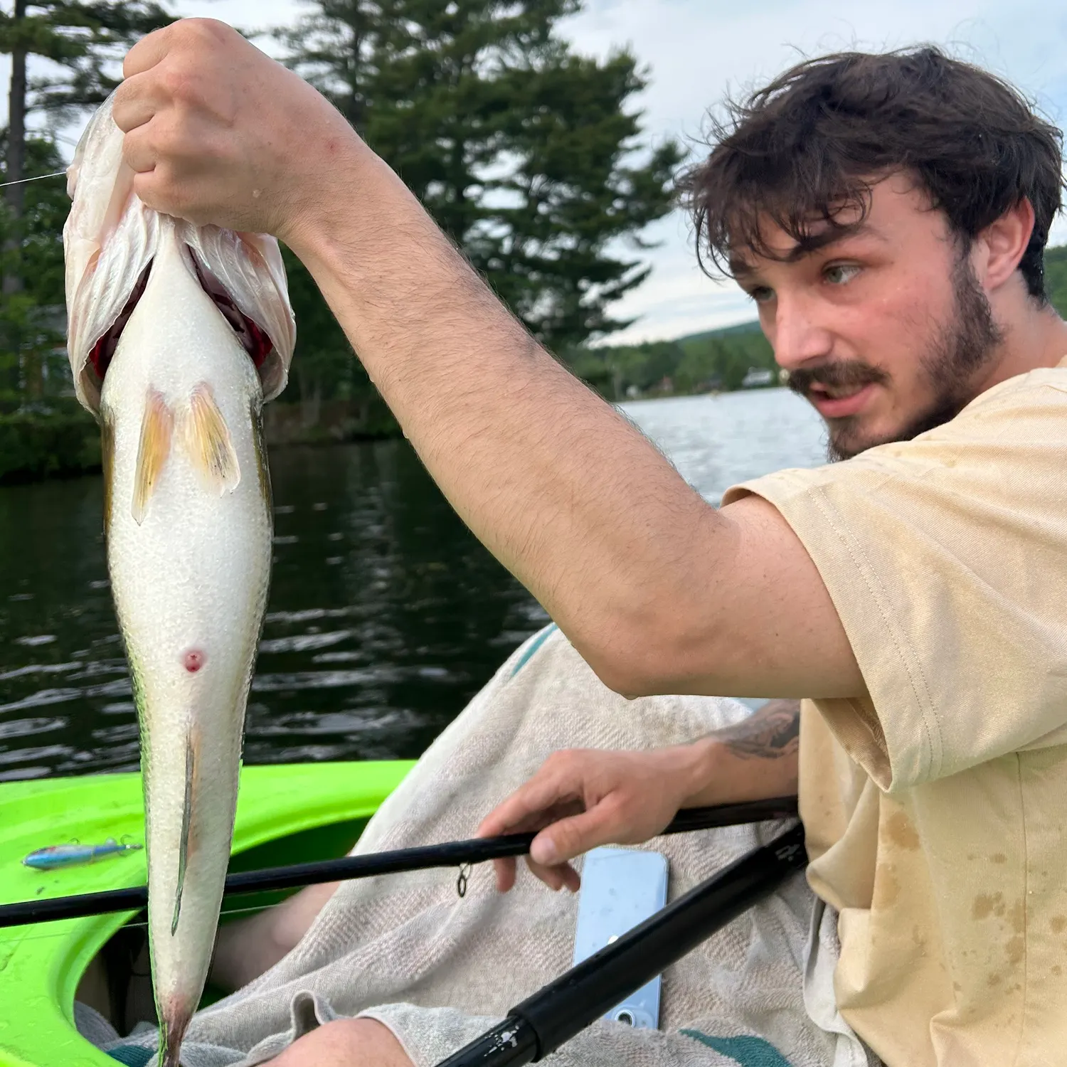 recently logged catches