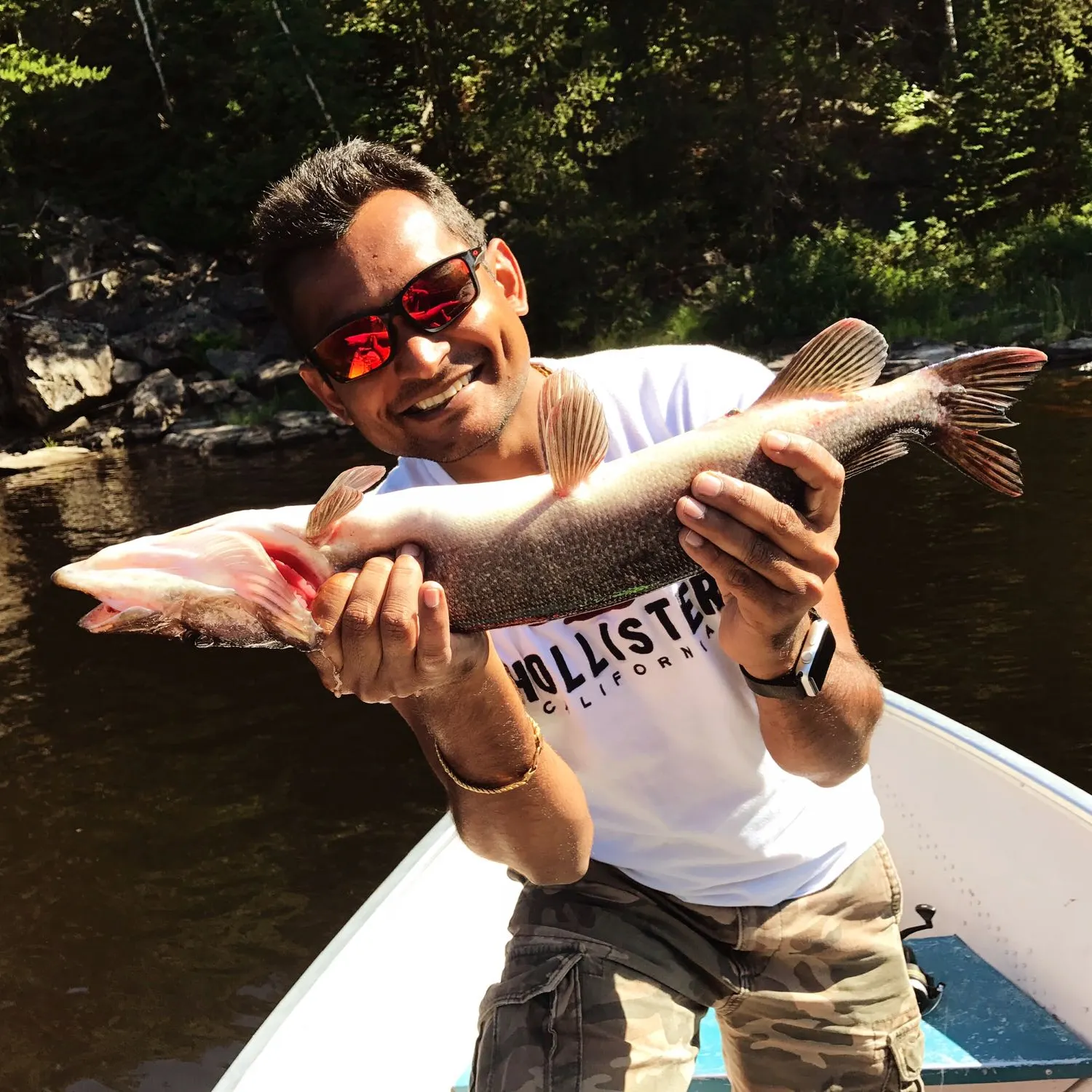 recently logged catches