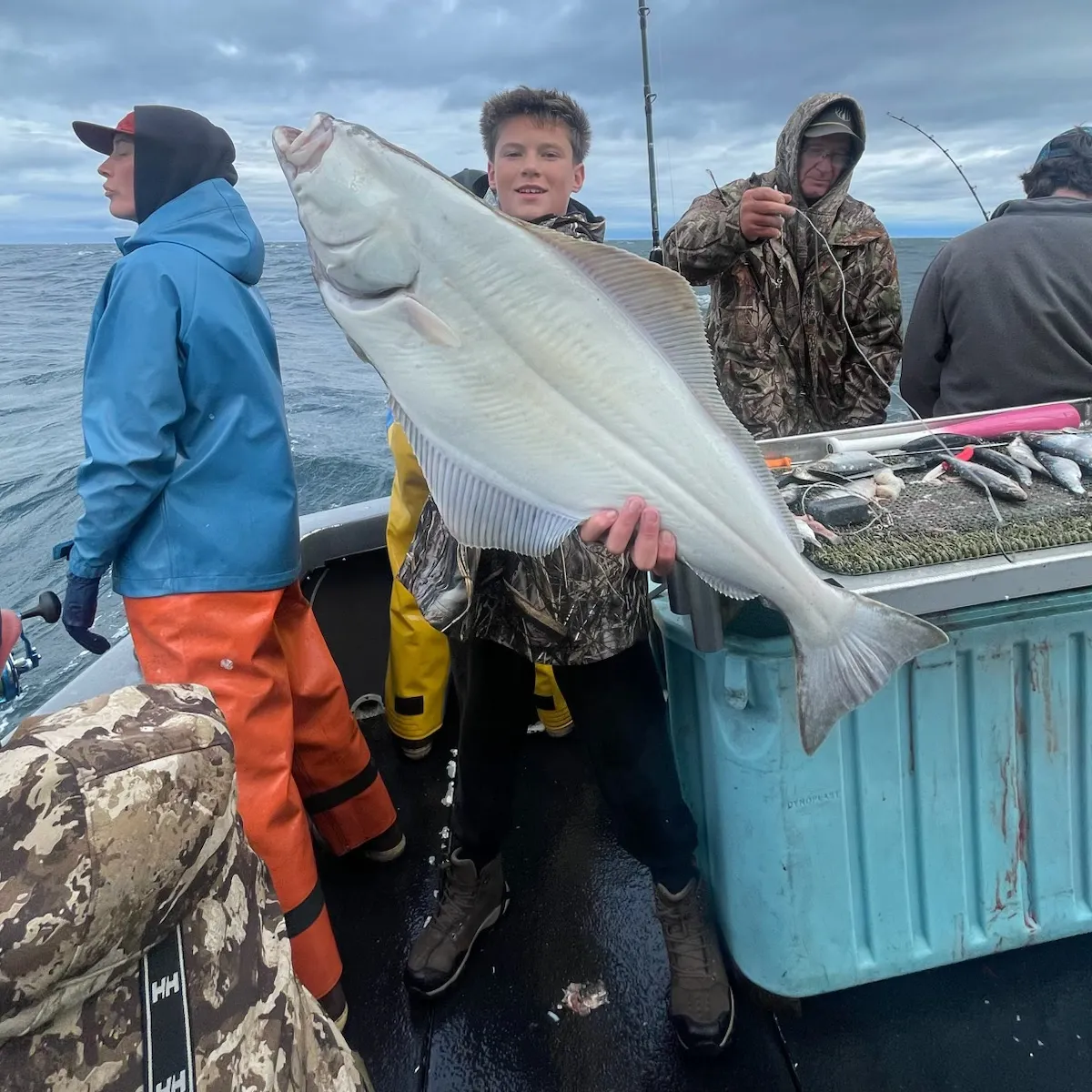 The most recent Pacific halibut catches on Fishbrain