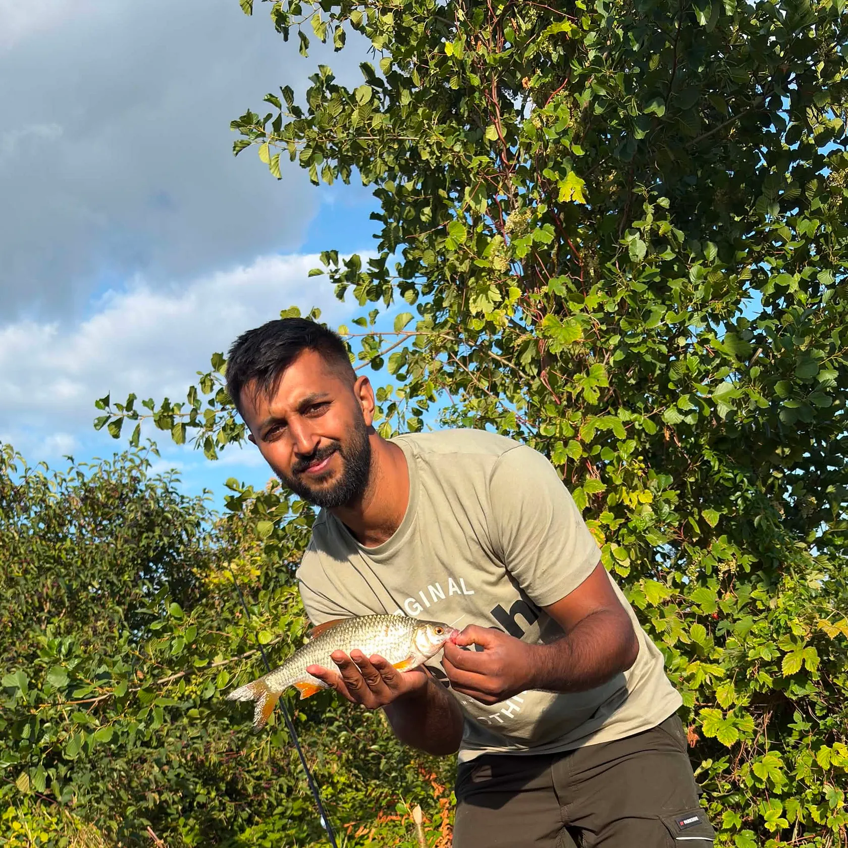 Common rudd caught on Fishbrain