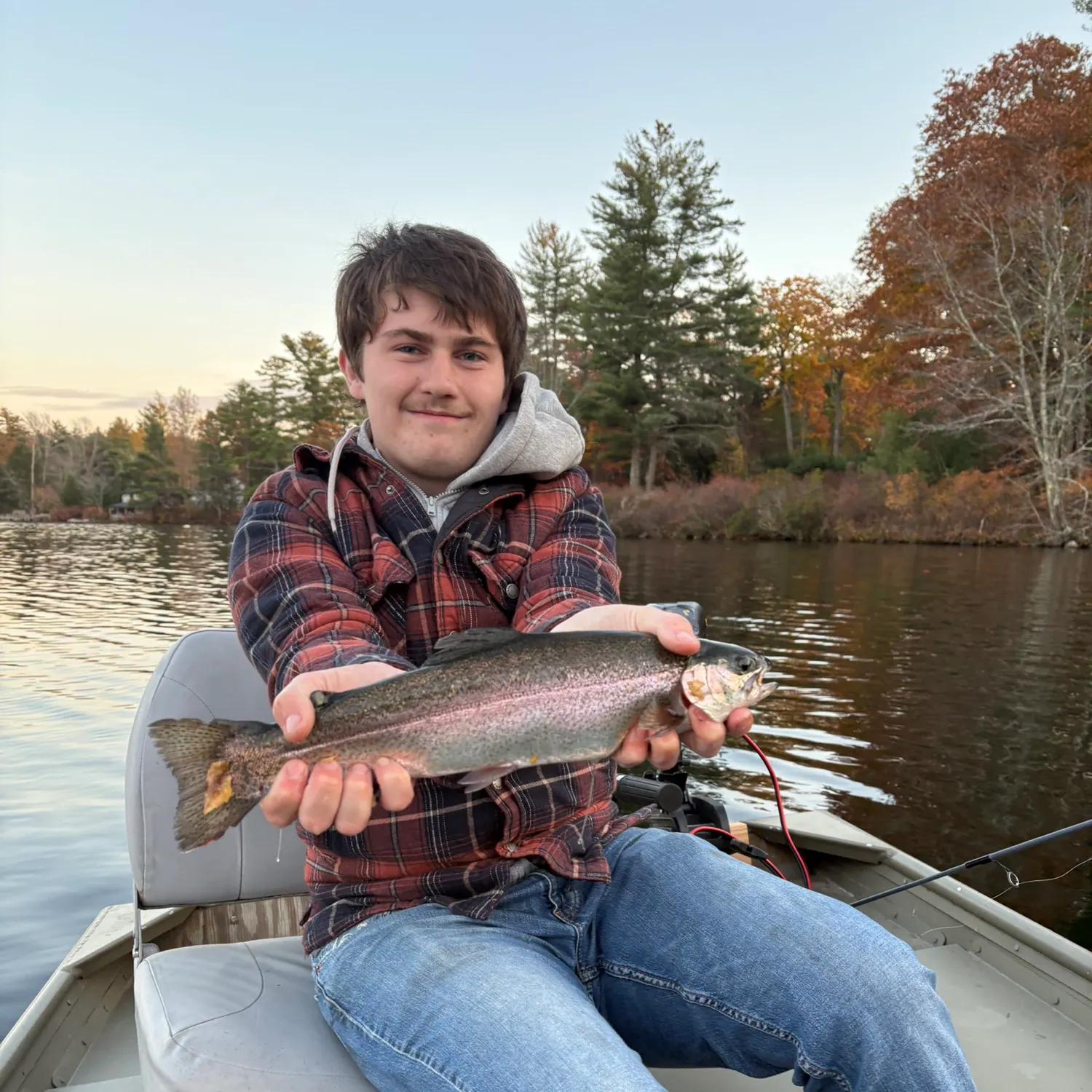 Rainbow trout caught on Fishbrain