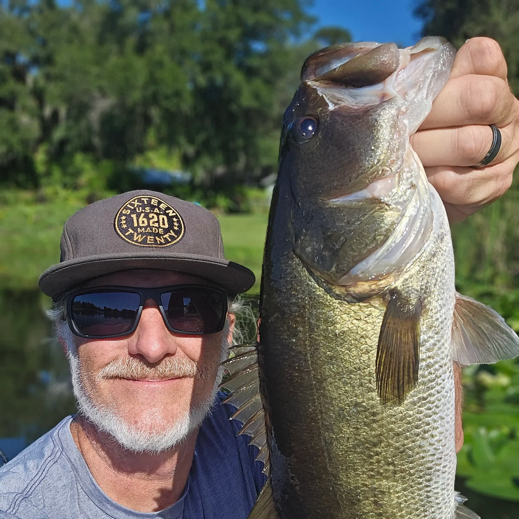 Florida bass caught on Fishbrain