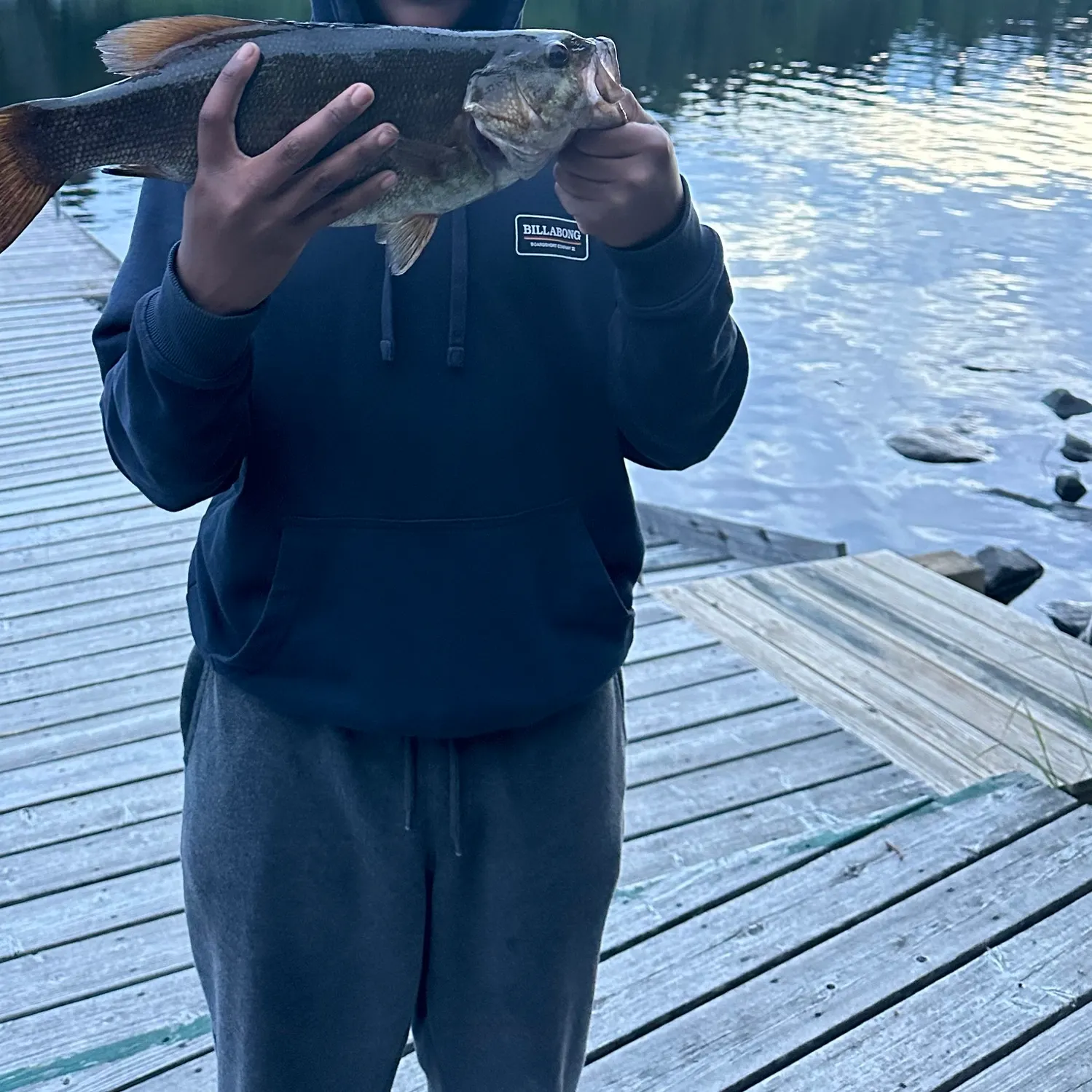 Smallmouth bass caught on Fishbrain