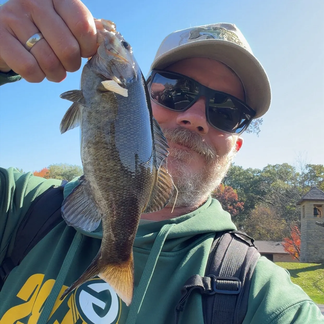 Smallmouth bass caught on Fishbrain