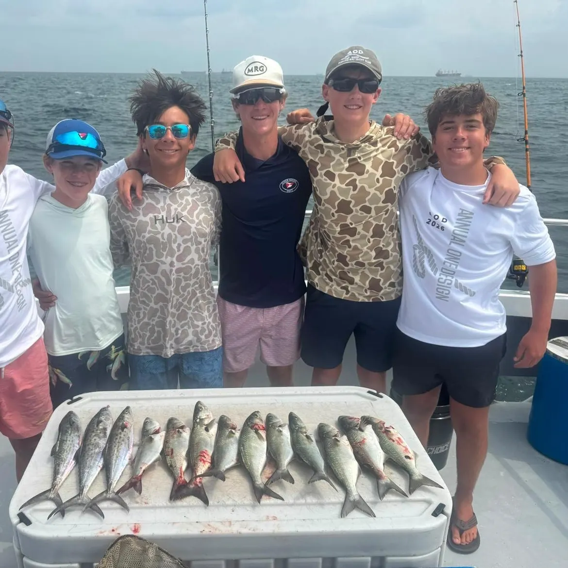 recently logged catches