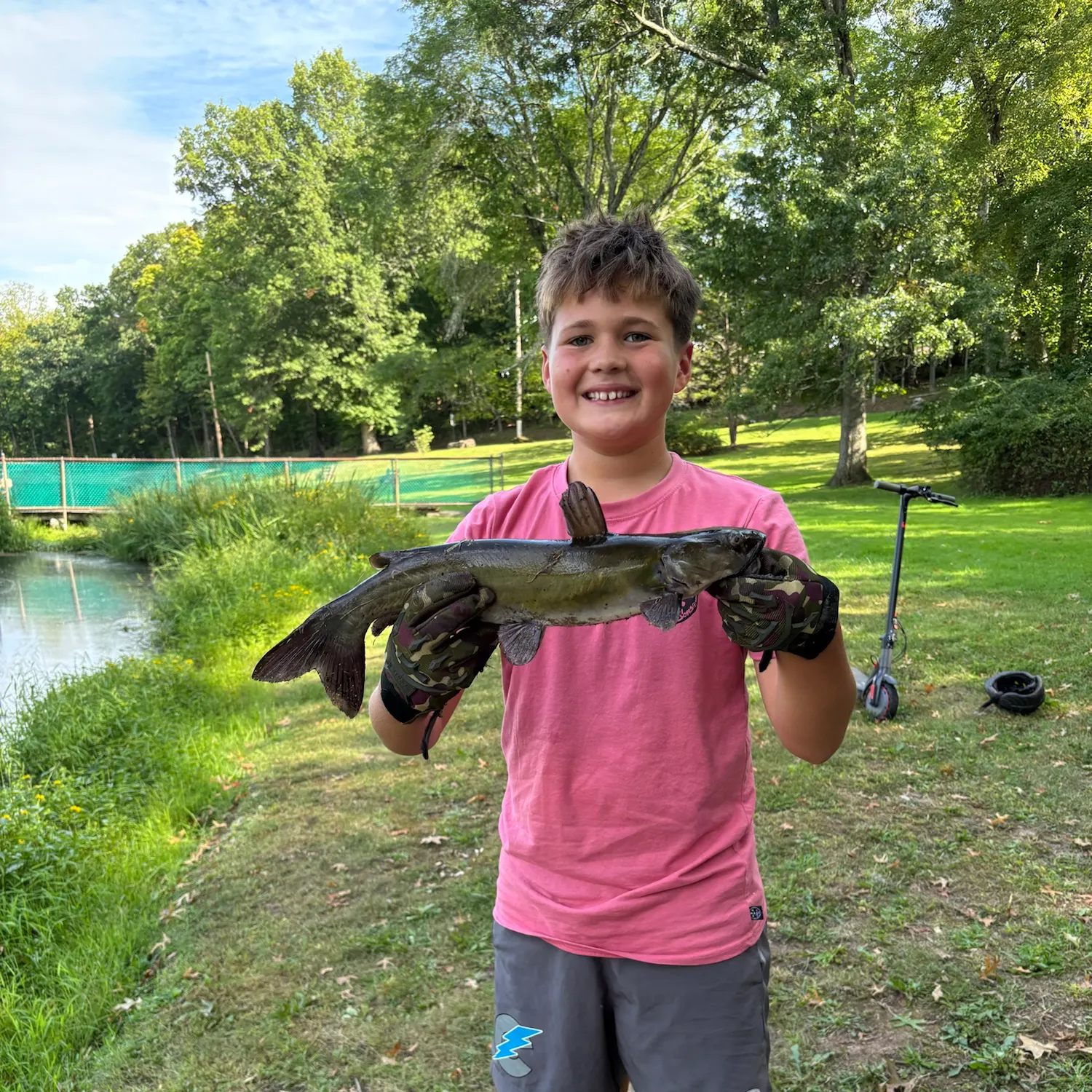 Channel catfish caught on Fishbrain