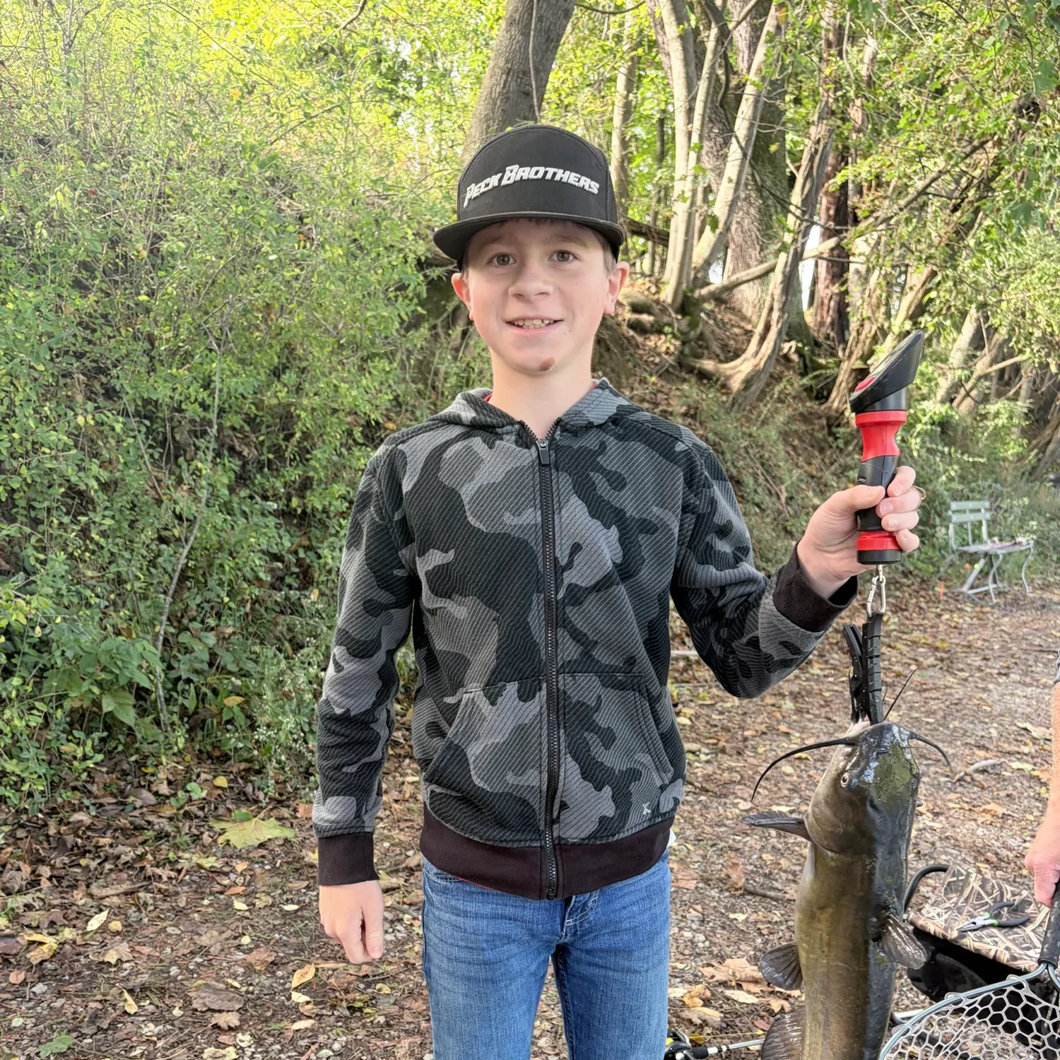 Channel catfish caught on Fishbrain