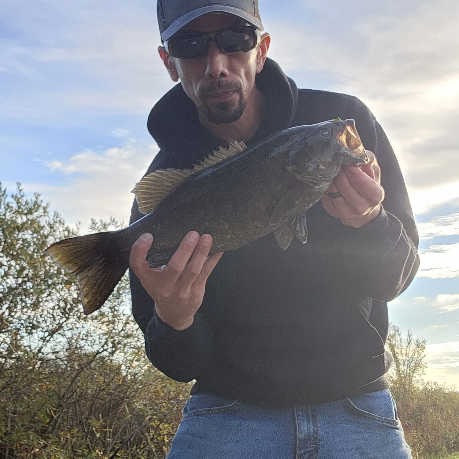 Smallmouth bass caught on Fishbrain