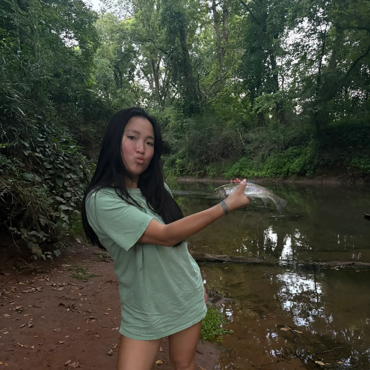 Rainbow trout caught on Fishbrain