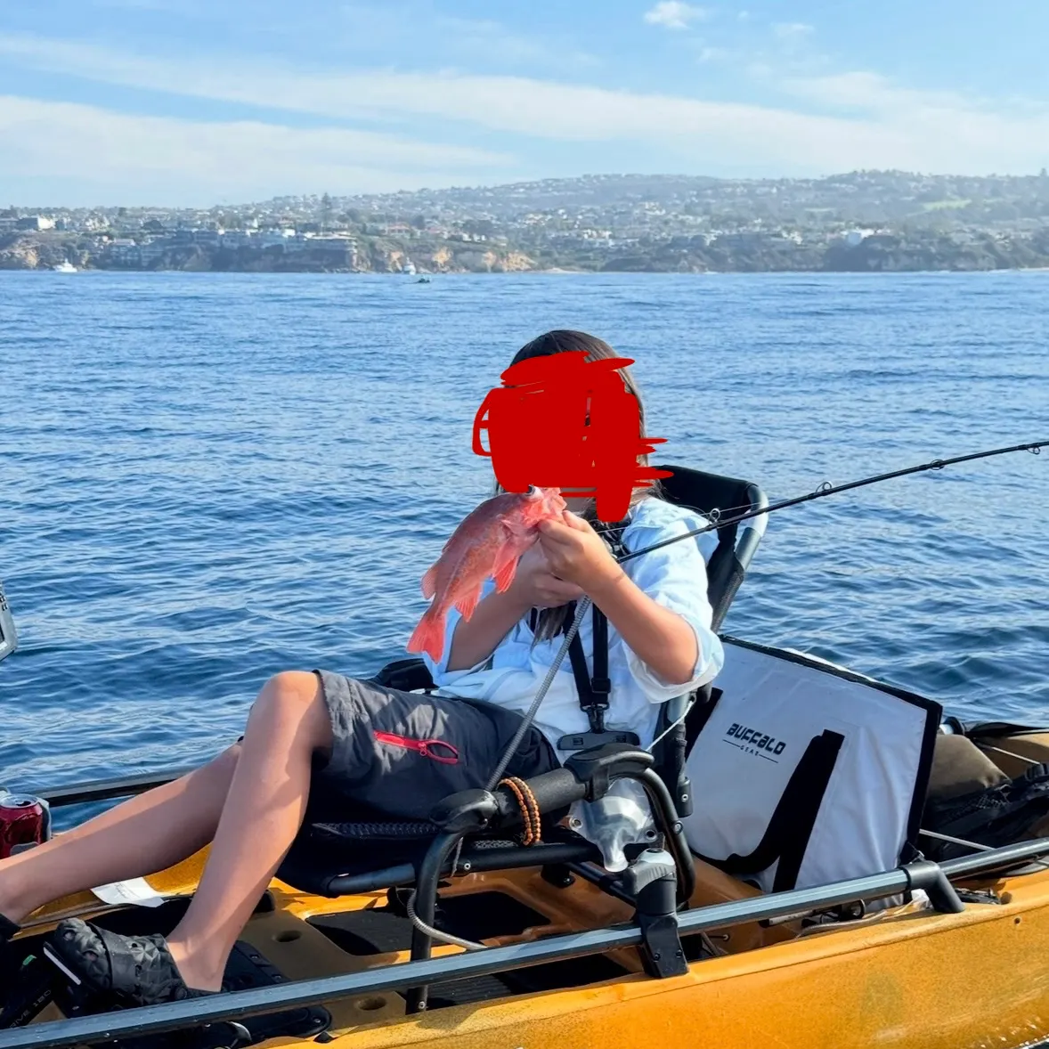 Vermilion rockfish caught on Fishbrain
