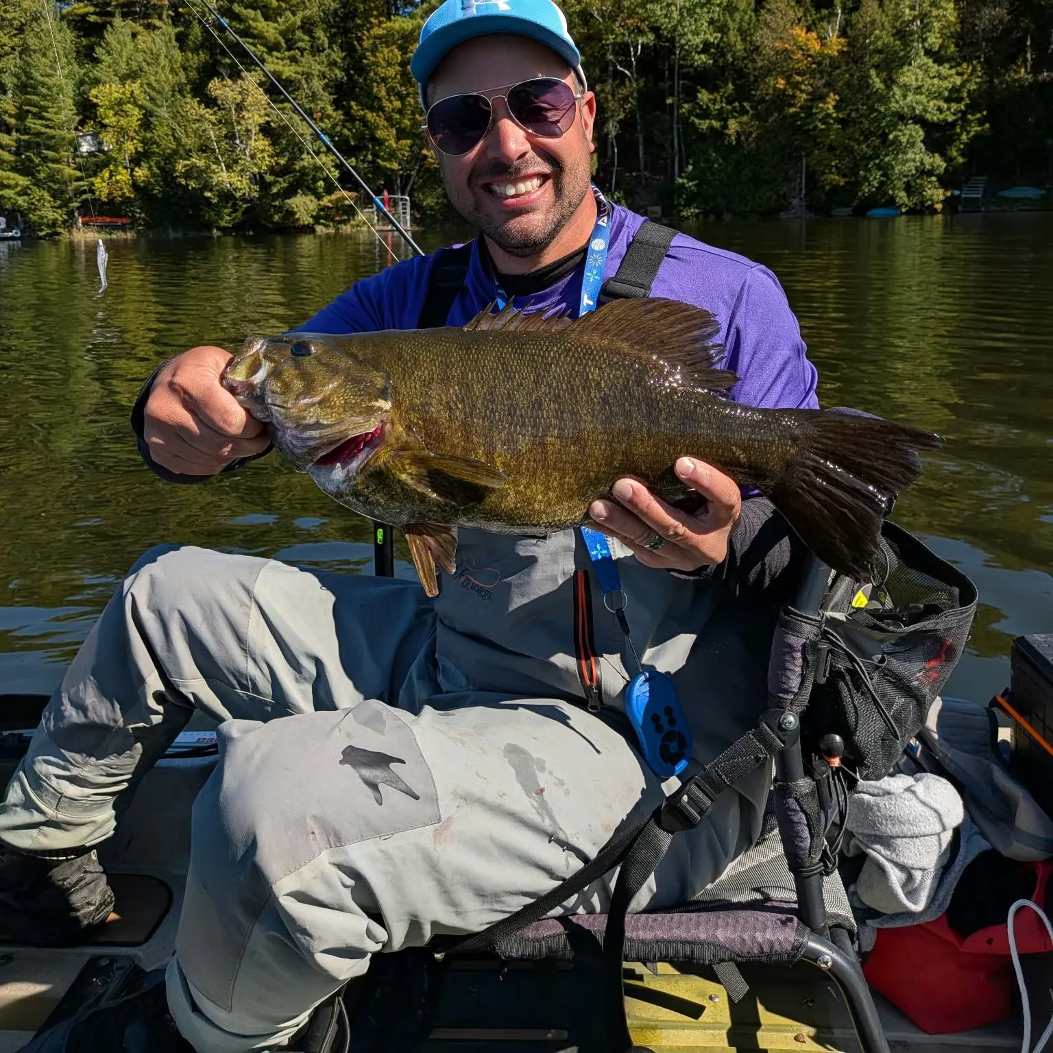 Smallmouth bass caught on Fishbrain