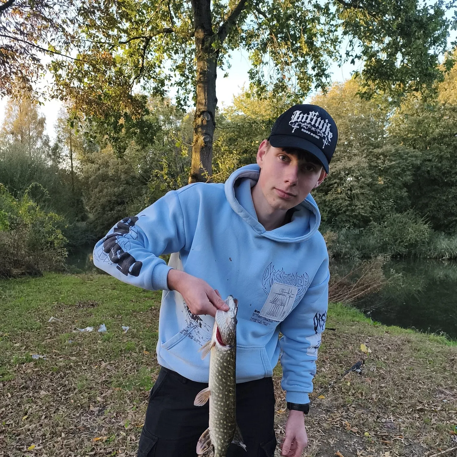 Northern pike caught on Fishbrain