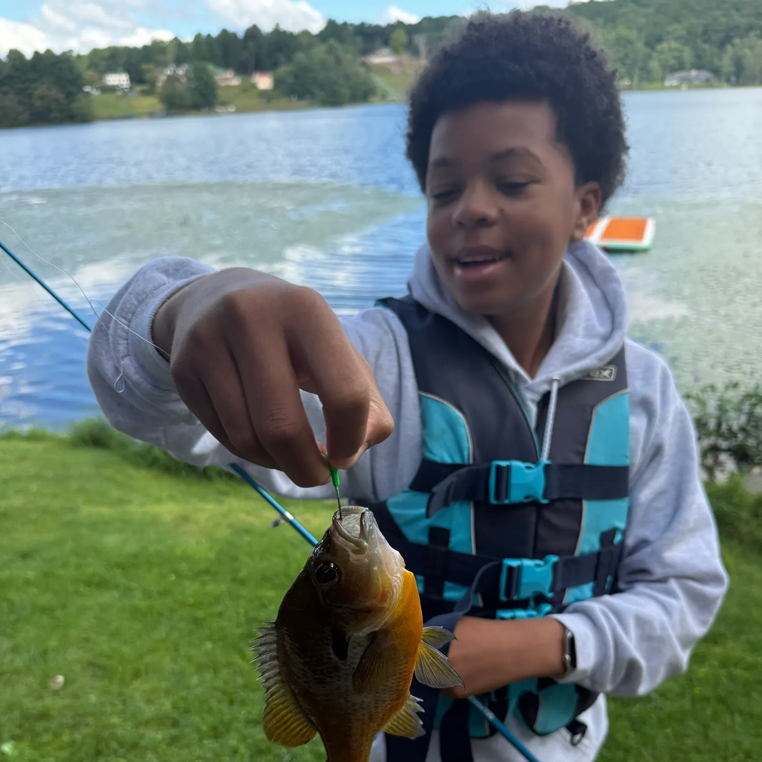 Bluegill caught on Fishbrain