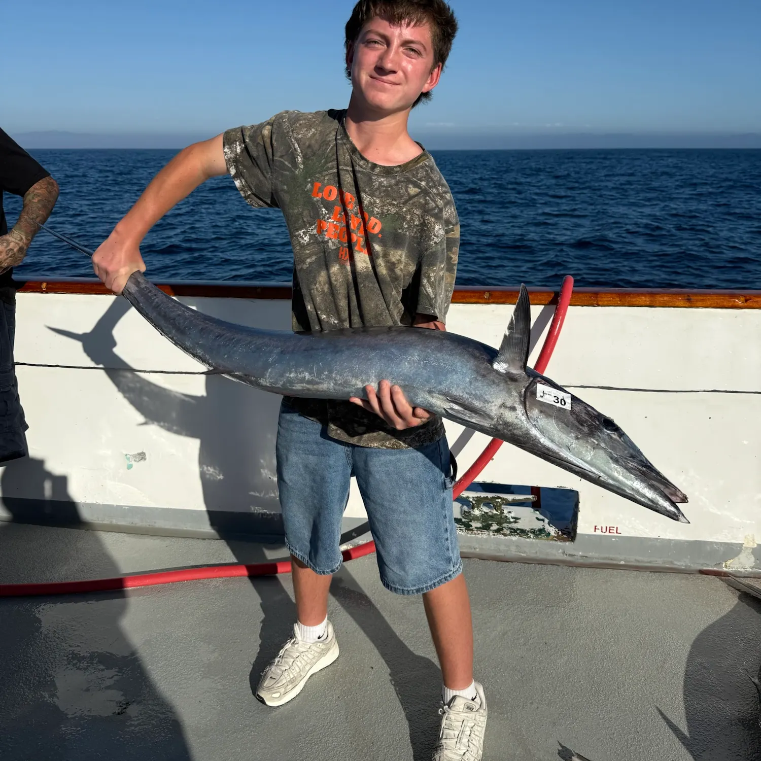 Wahoo caught on Fishbrain