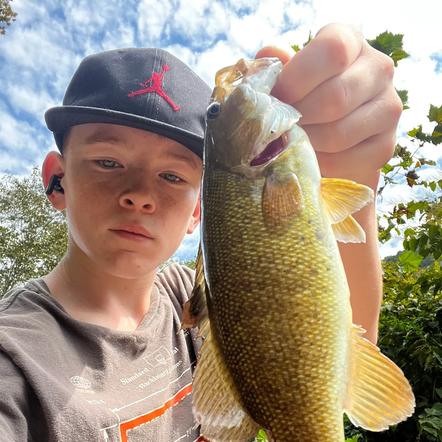 Smallmouth bass caught on Fishbrain