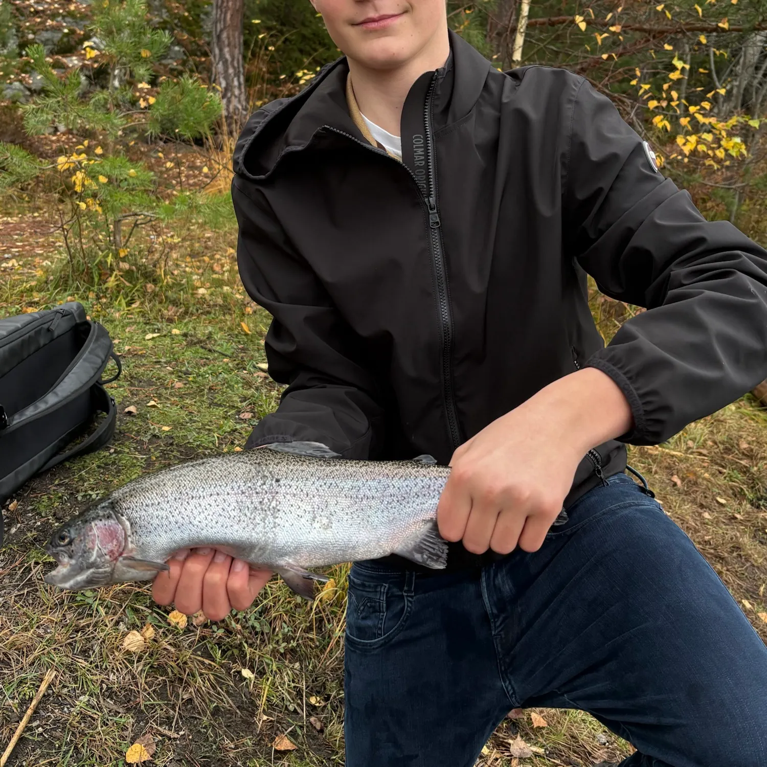 Rainbow trout caught on Fishbrain