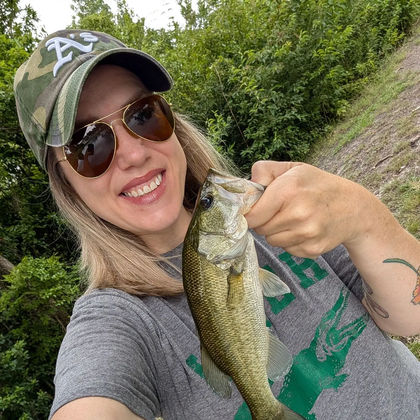 recently logged catches