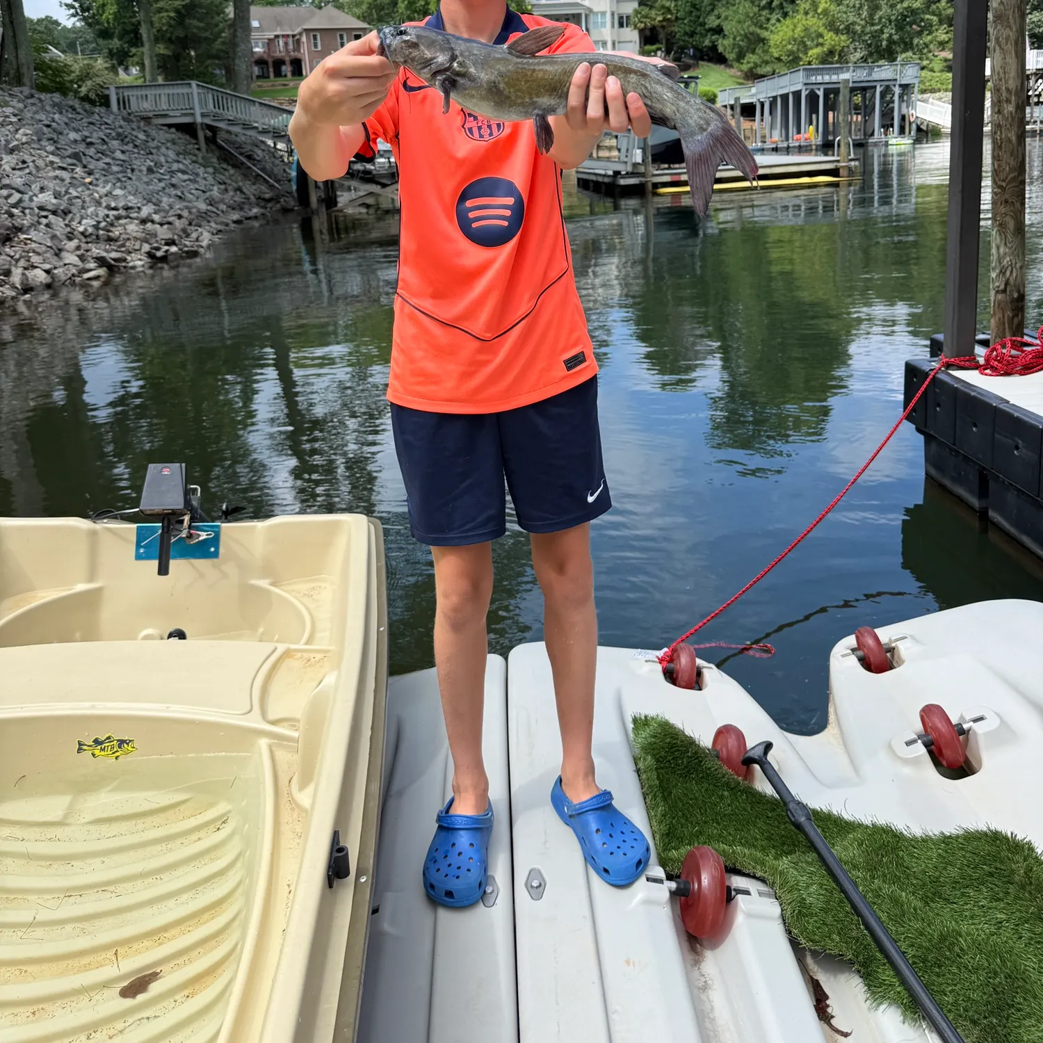 recently logged catches