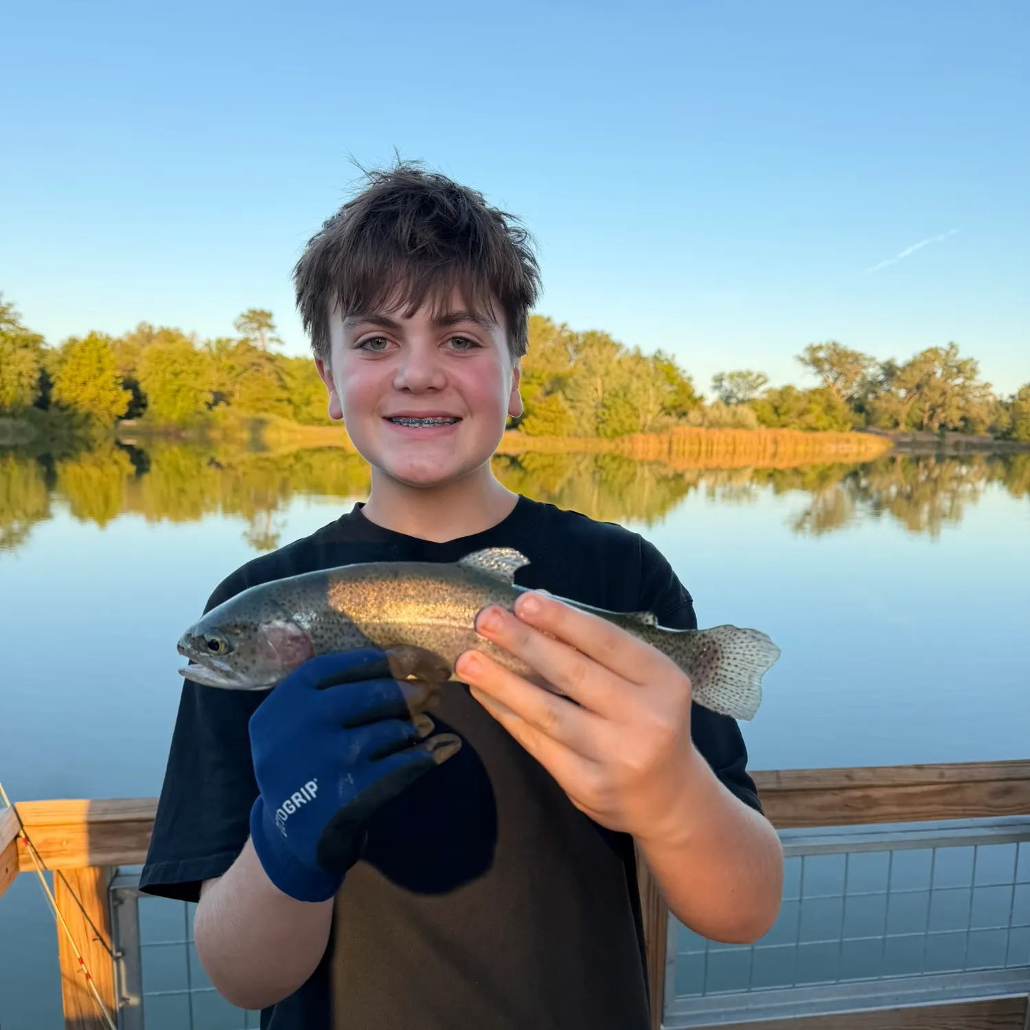 Rainbow trout caught on Fishbrain