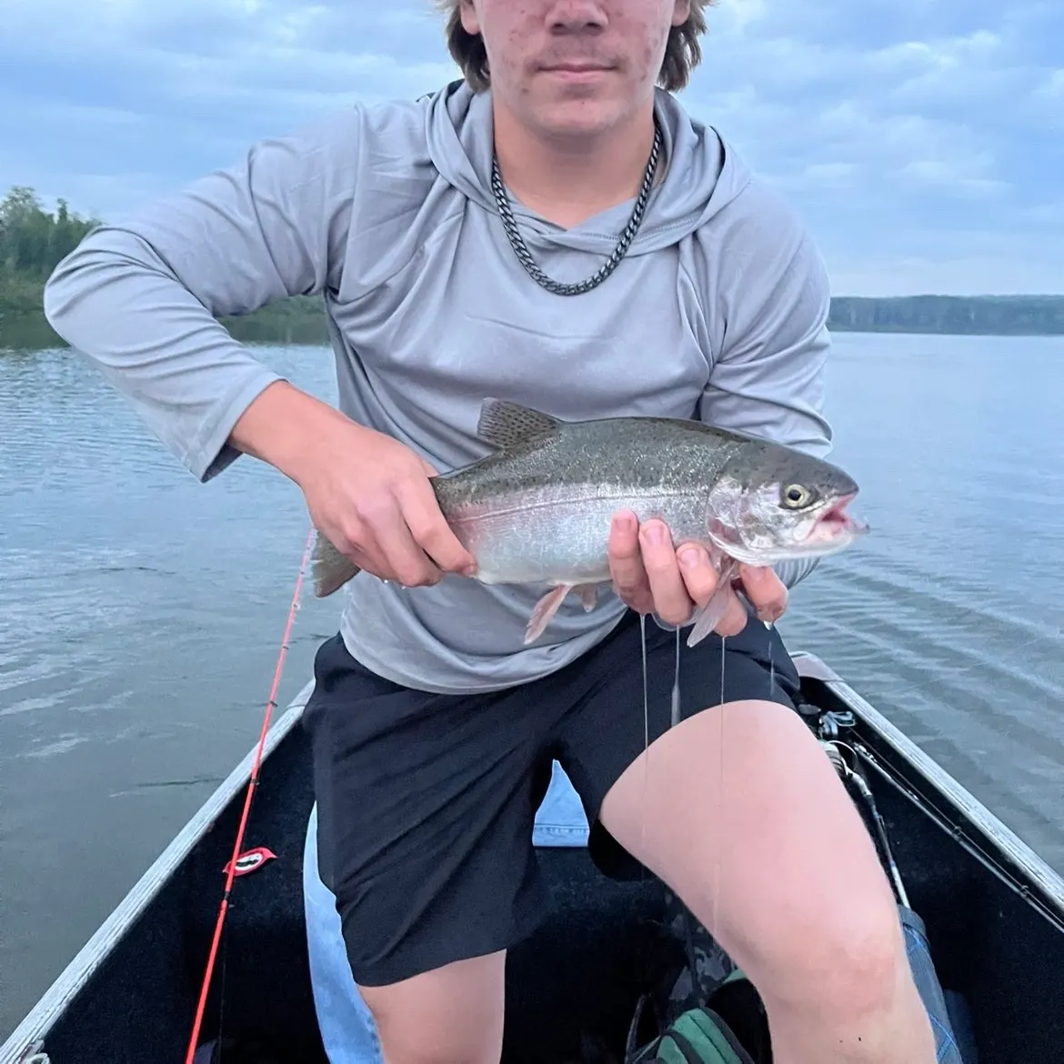 Rainbow trout caught on Fishbrain