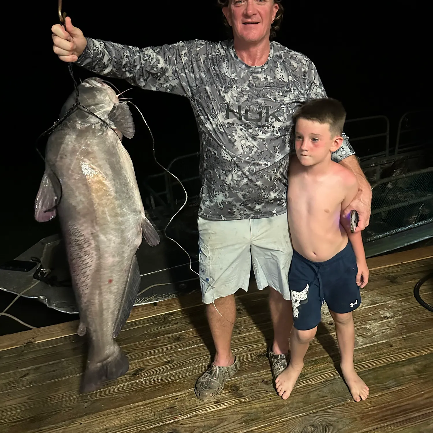 Flathead catfish caught on Fishbrain