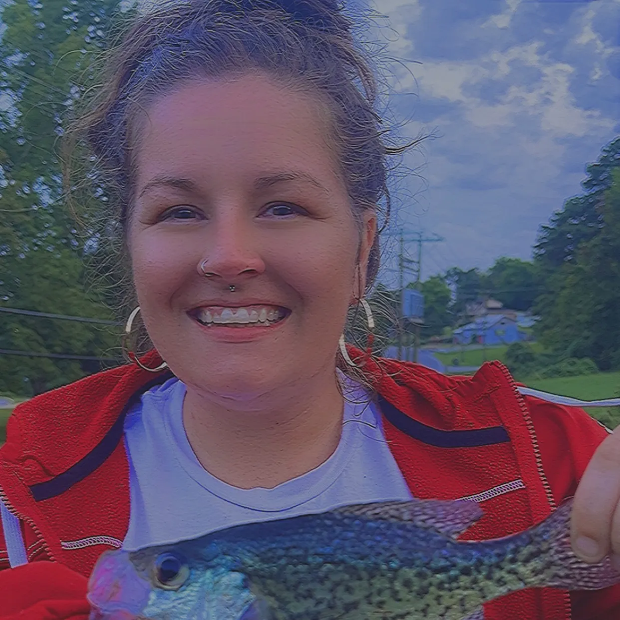 Black crappie caught on Fishbrain