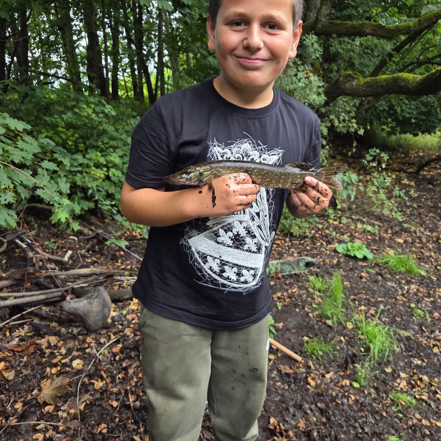 Northern pike caught on Fishbrain