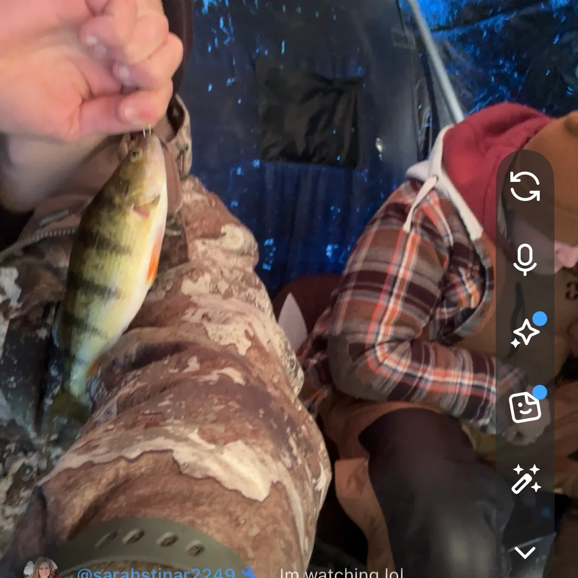 recently logged catches