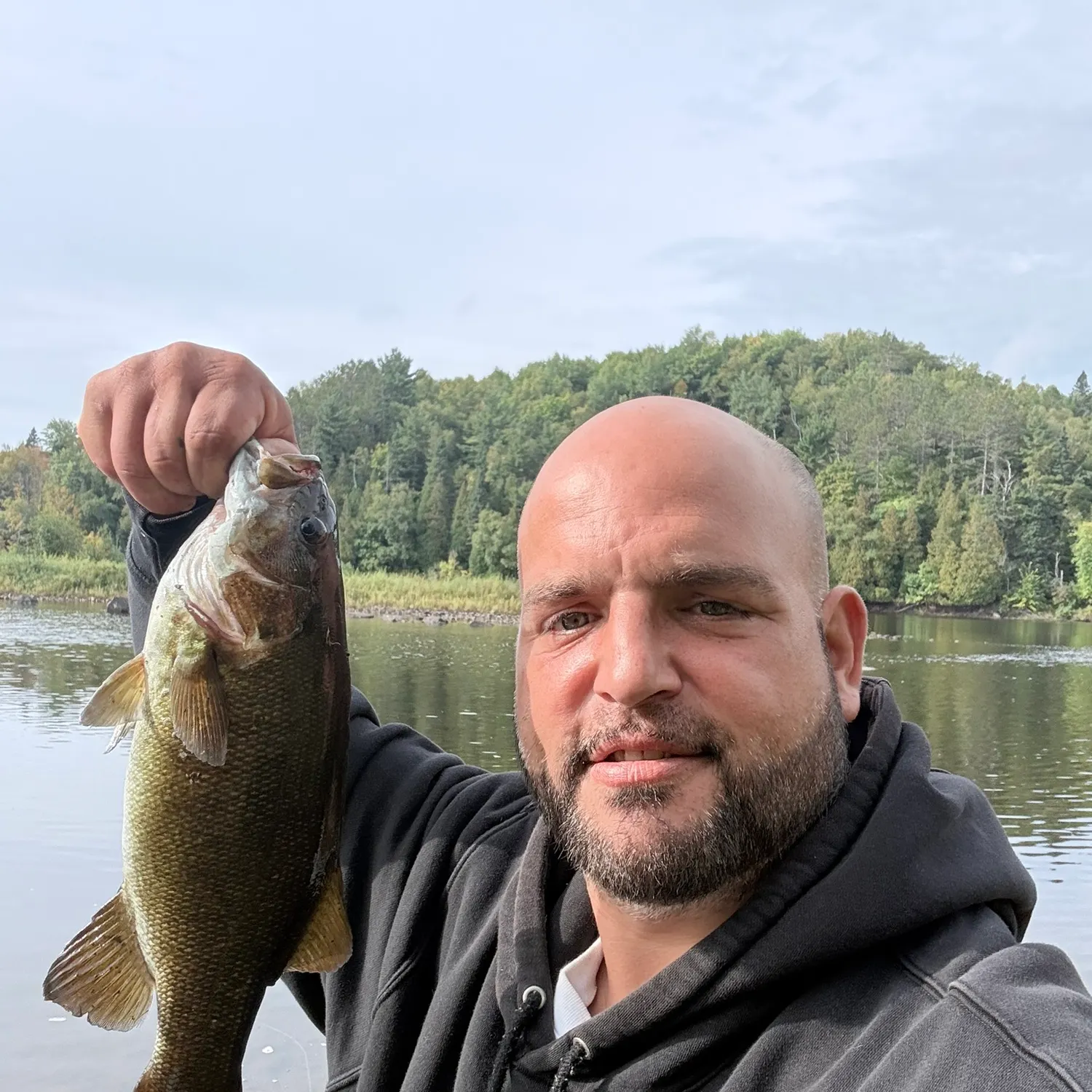 Smallmouth bass caught on Fishbrain