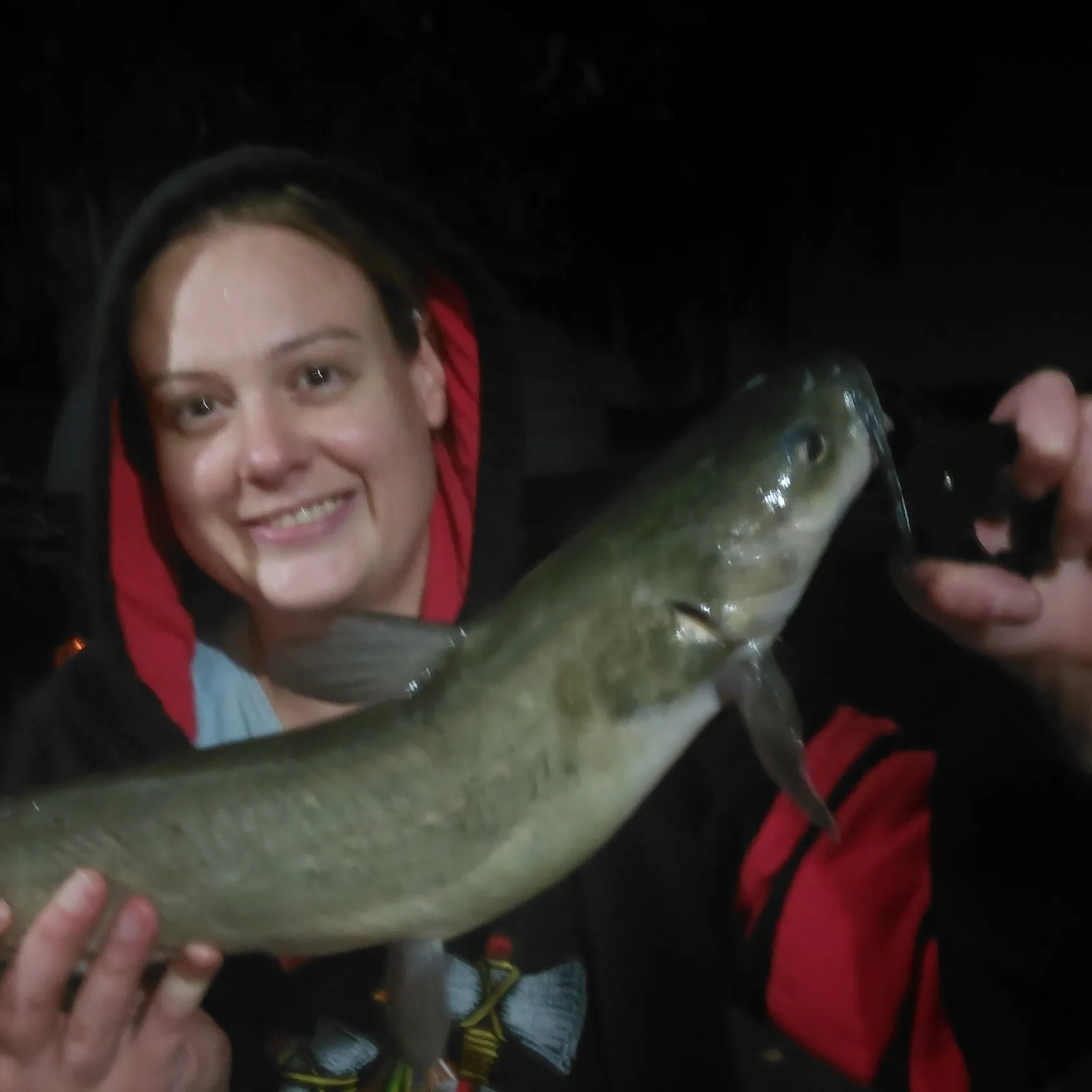 Channel catfish caught on Fishbrain