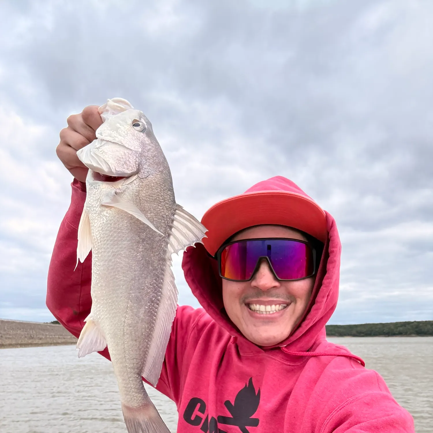 Freshwater drum caught on Fishbrain