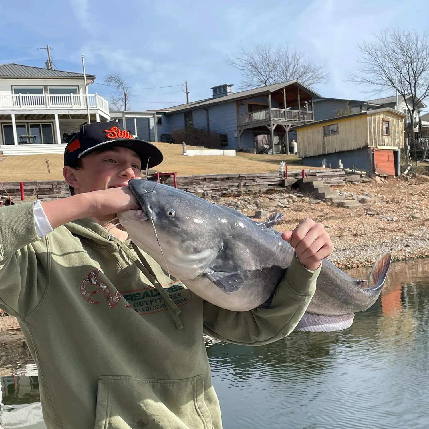 The most recent Blue catfish catches on Fishbrain
