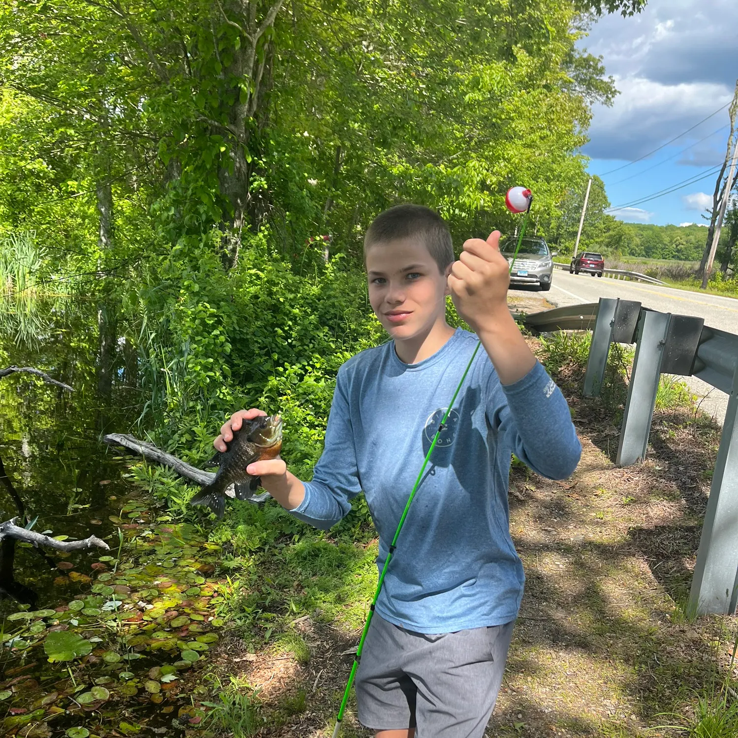 recently logged catches